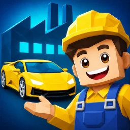 Ícone de Car Factory Manager: Jogo idle